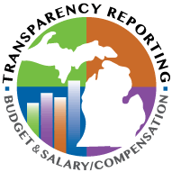 Transparency Reporting Budget and Salary/Compensation state logo.